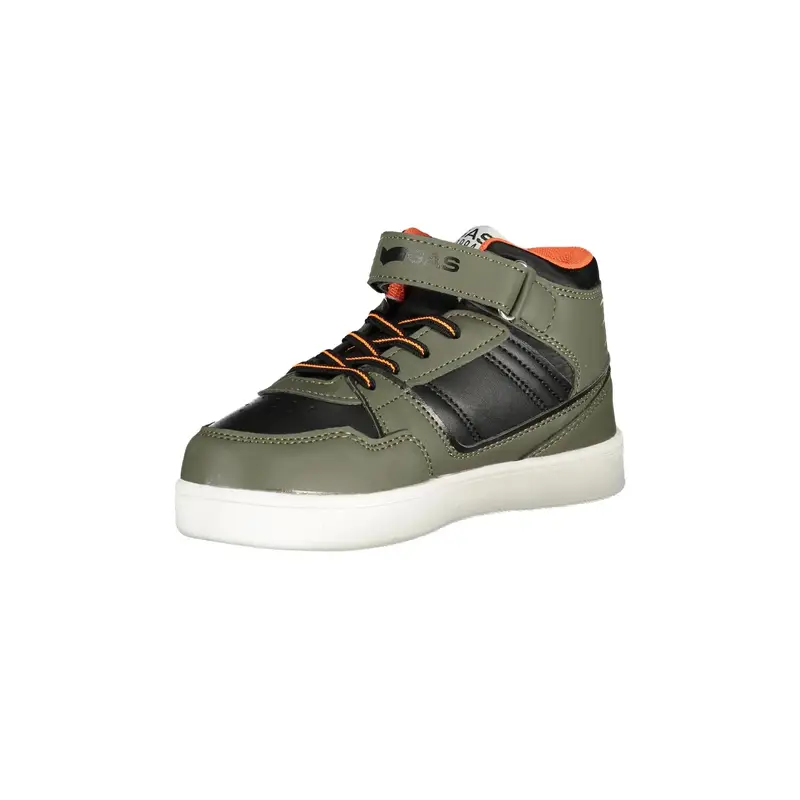 Sneakers Unisex Verdi Stampa Logo Verde miniatura 3