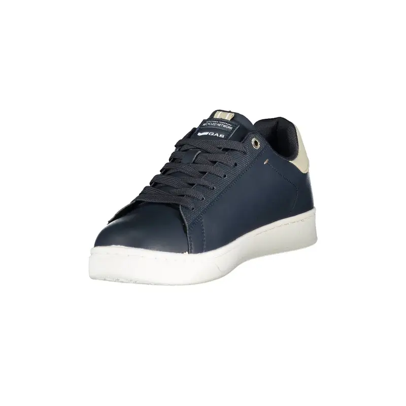 Sneakers Uomo Blu Ricamo miniatura 3