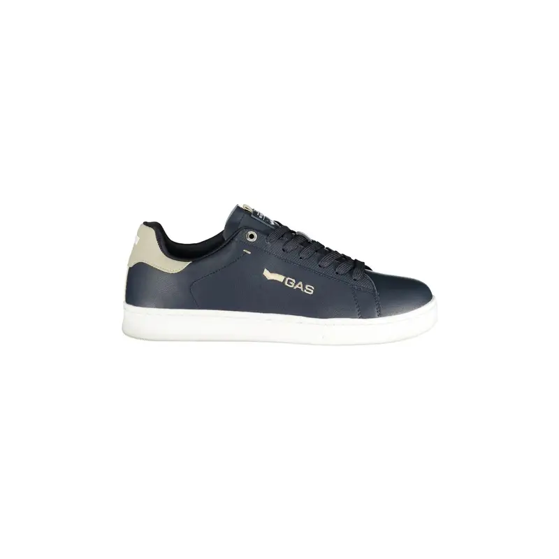Sneakers Uomo Blu Ricamo