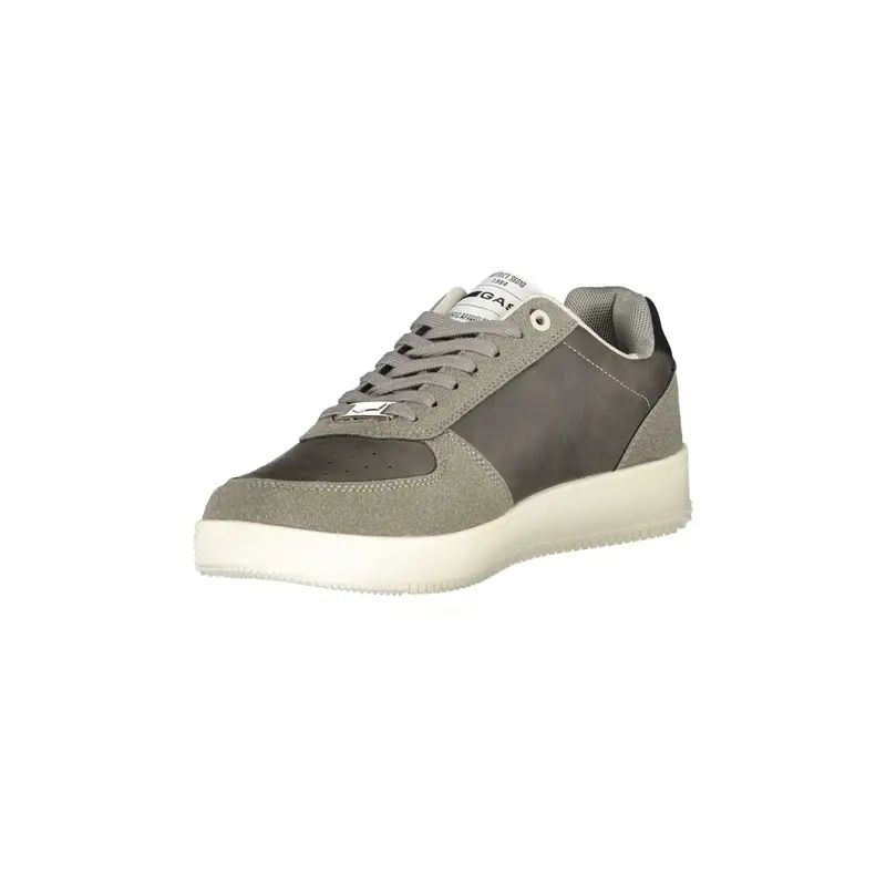 Sneakers Uomo Grigie Stampa Logo Grigio miniatura 3