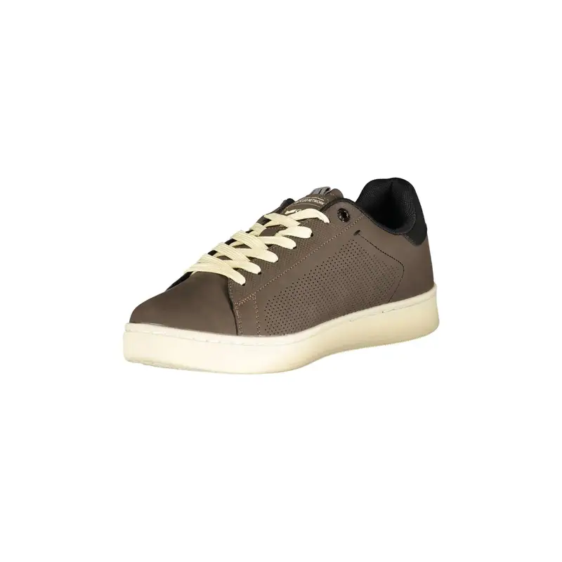 Sneakers Uomo Marroni Ricamo Marrone miniatura 3