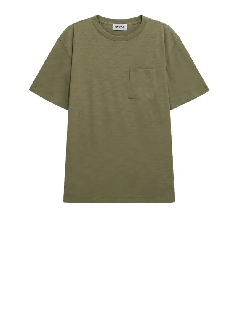 Gas T-shirt Uomo Verde 2495557