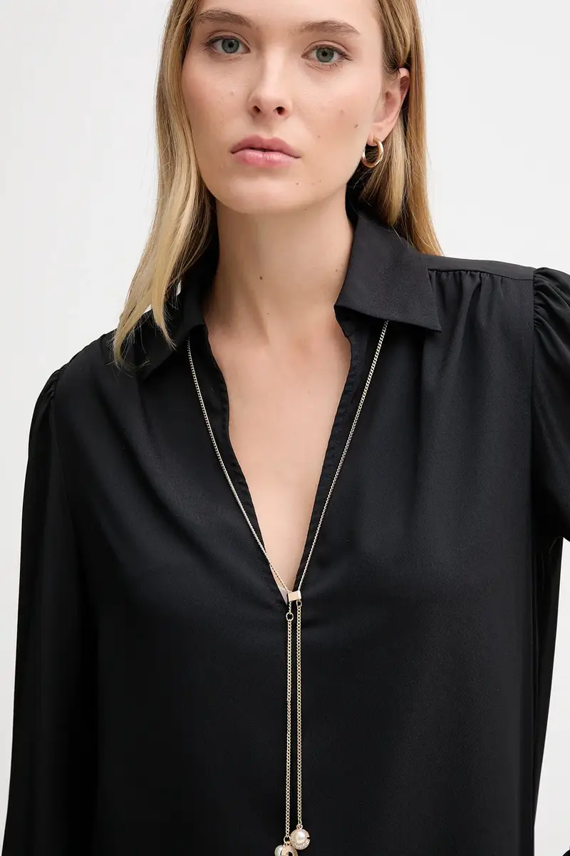 camicetta donna colore nero 521FD45009 miniatura 4