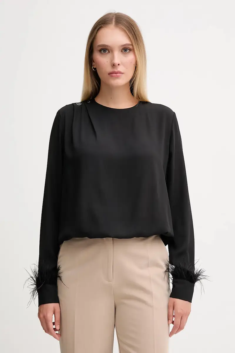 camicetta donna colore nero 521FD45032