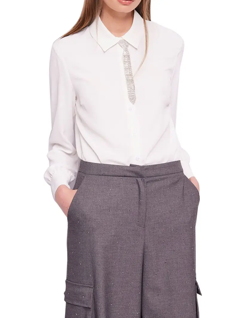 camicia casual gaudì da donna - bianco