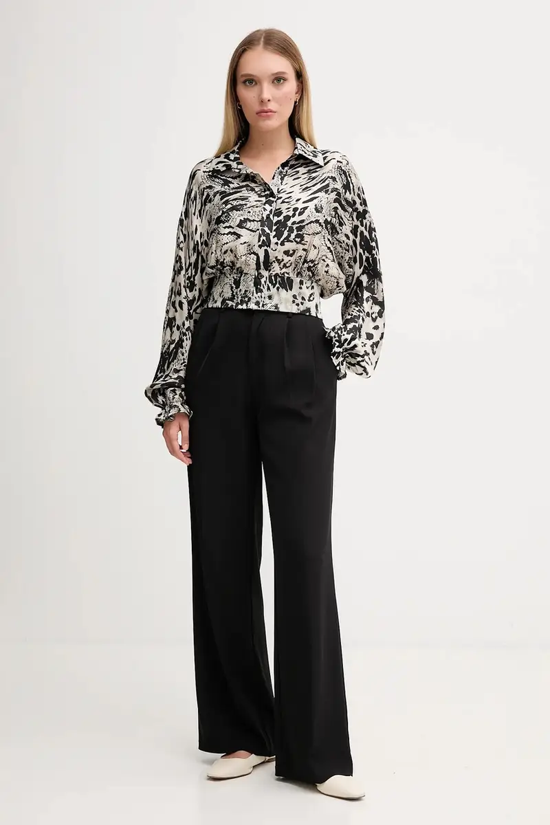 camicia donna colore nero 521FD45028 miniatura 2