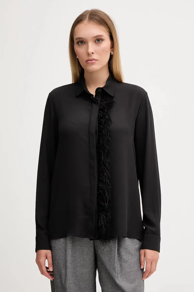 camicia donna colore nero 521FD45030