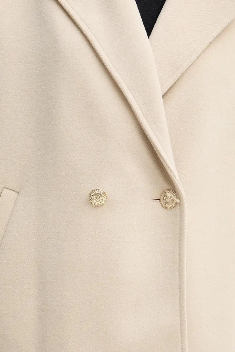 cappotto colore beige 521FD35015 miniatura 5