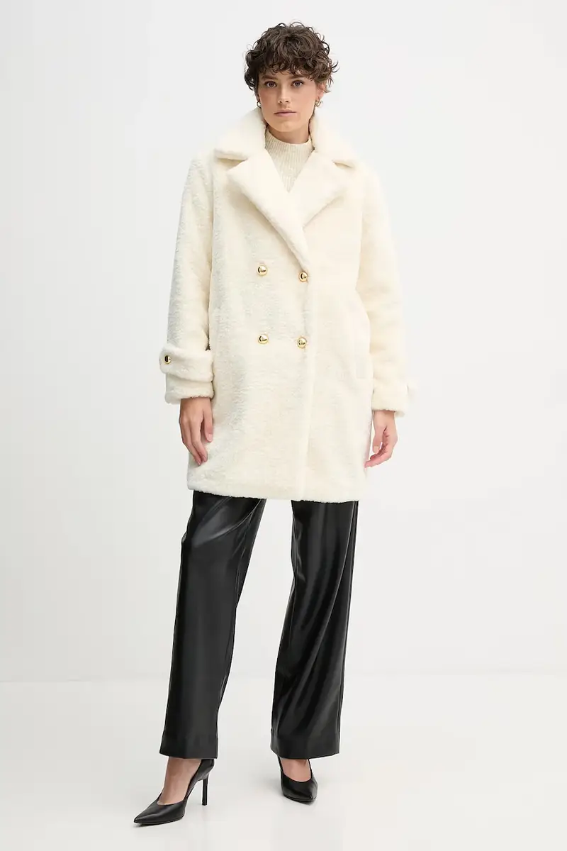 cappotto colore beige 521FD39001 miniatura 2