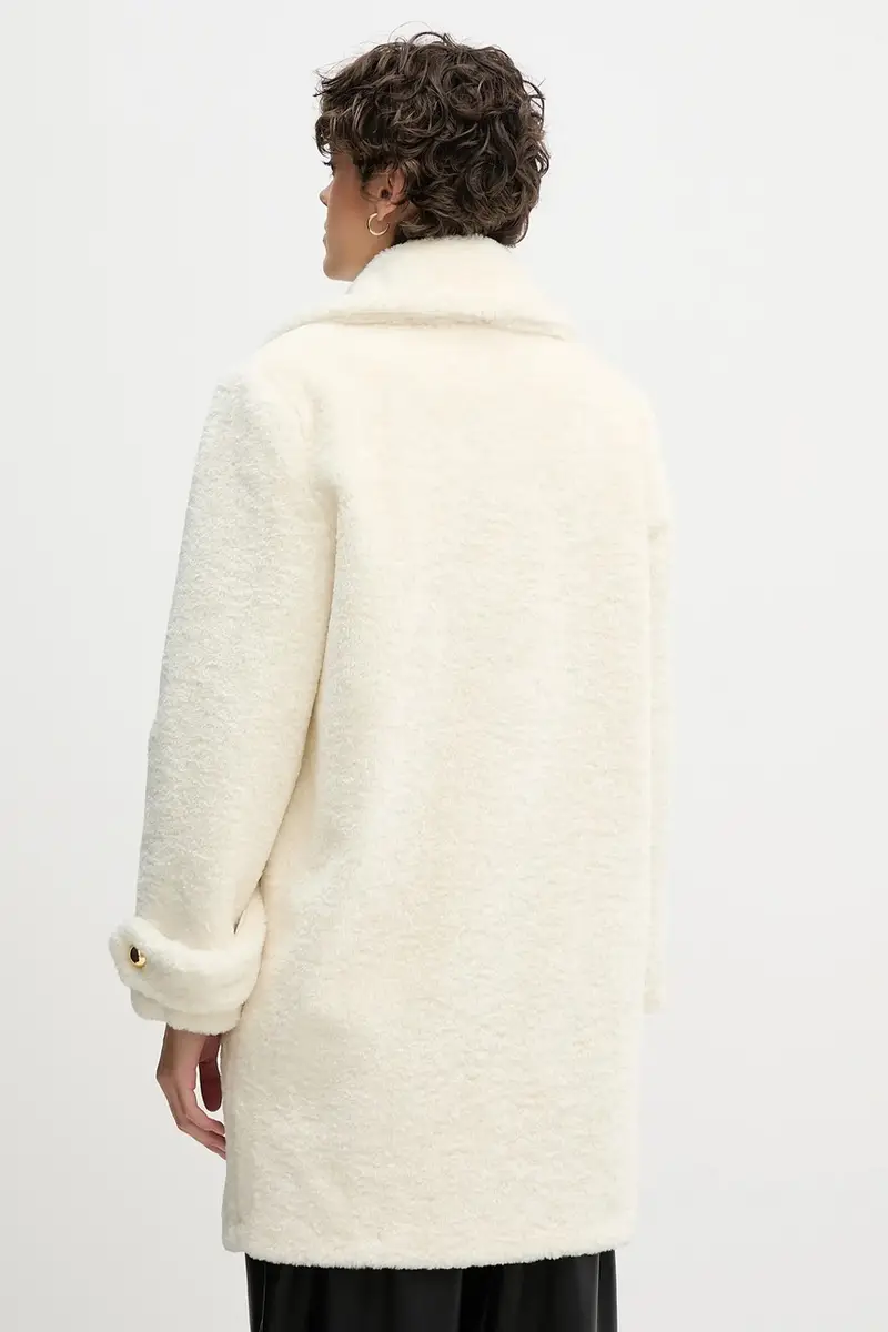 cappotto colore beige 521FD39001 miniatura 3