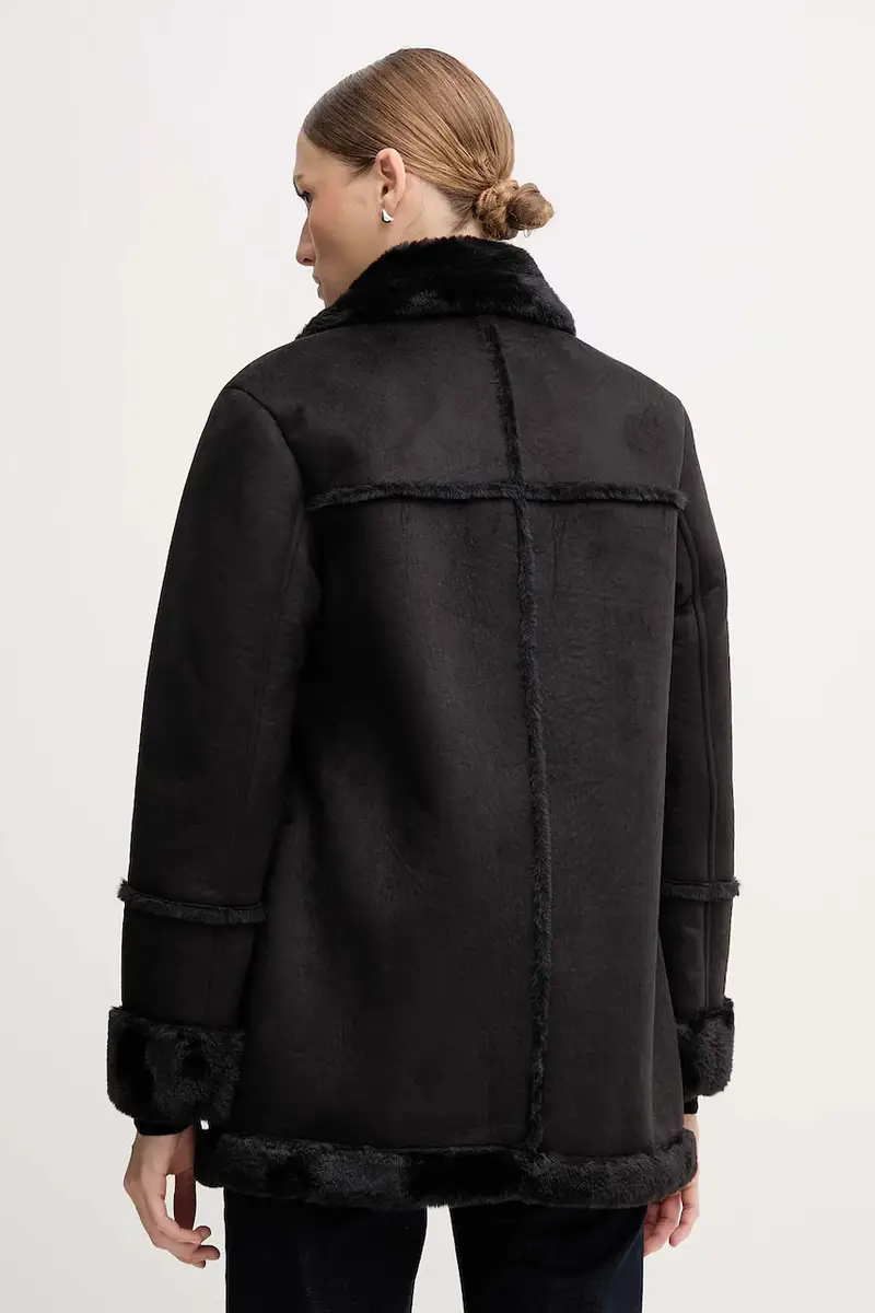 cappotto colore nero 521BD39001 miniatura 3