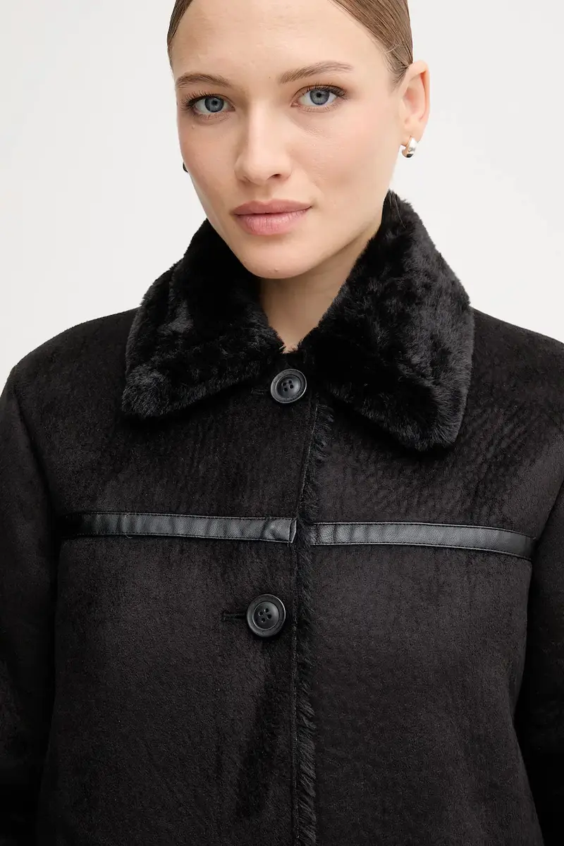 cappotto colore nero 521BD39001 miniatura 4