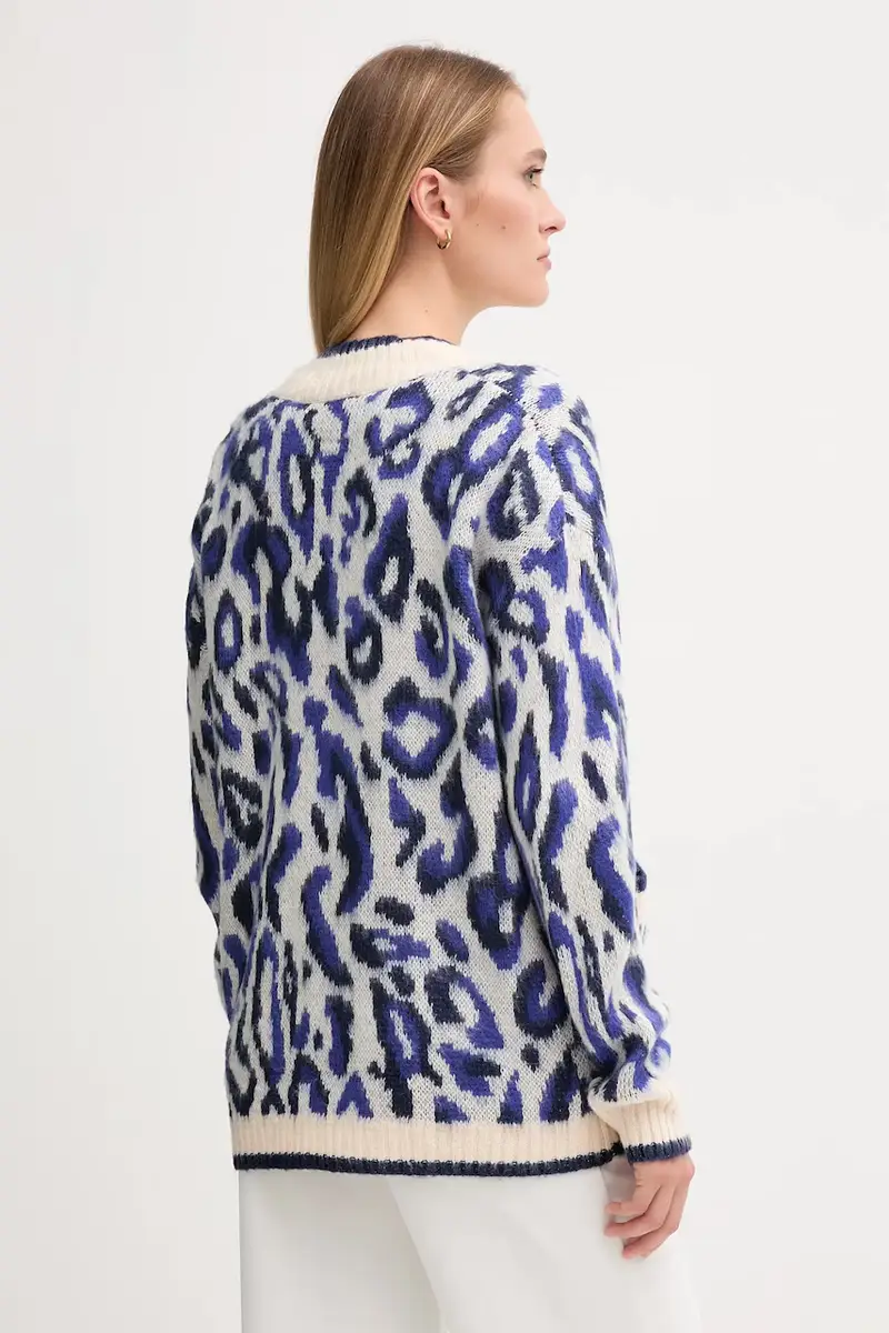 Gaudi Cardigan Donna Blu 3581397 miniatura 3