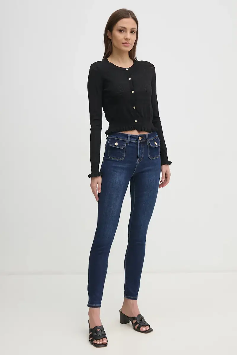 Gaudi Cardigan Donna Nero 3335428 miniatura 2