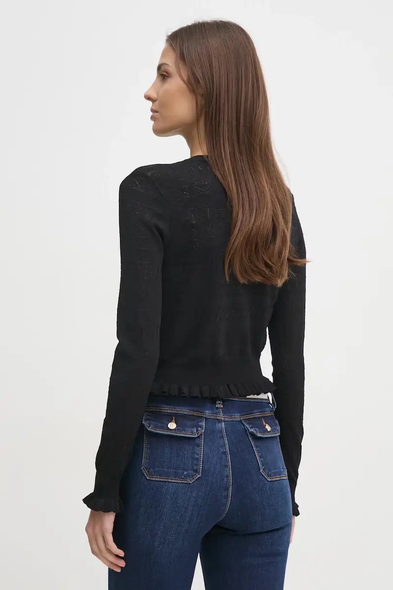 Gaudi Cardigan Donna Nero 3335428 miniatura 3