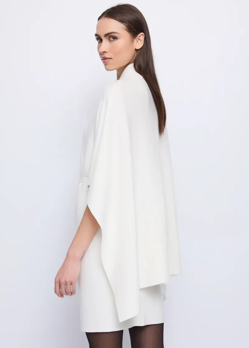 Fashion Abito bianco da donna con cintura Naturale miniatura 2