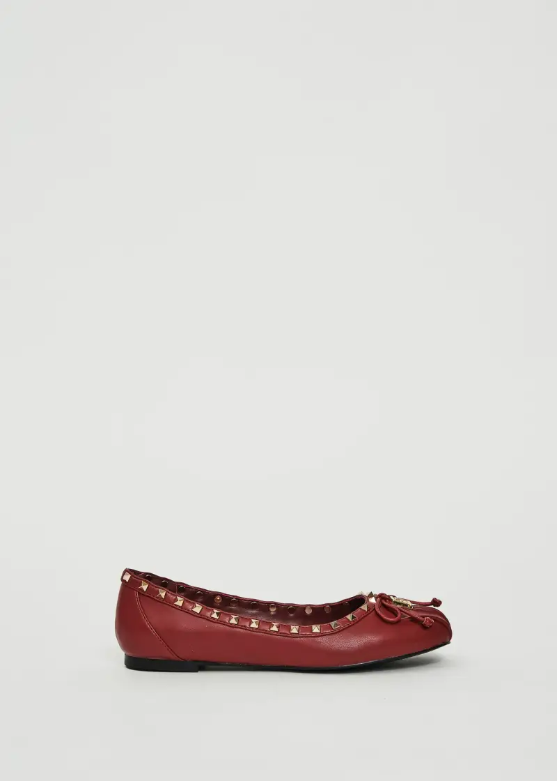 Fashion Ballerina con borchiette Multicolore