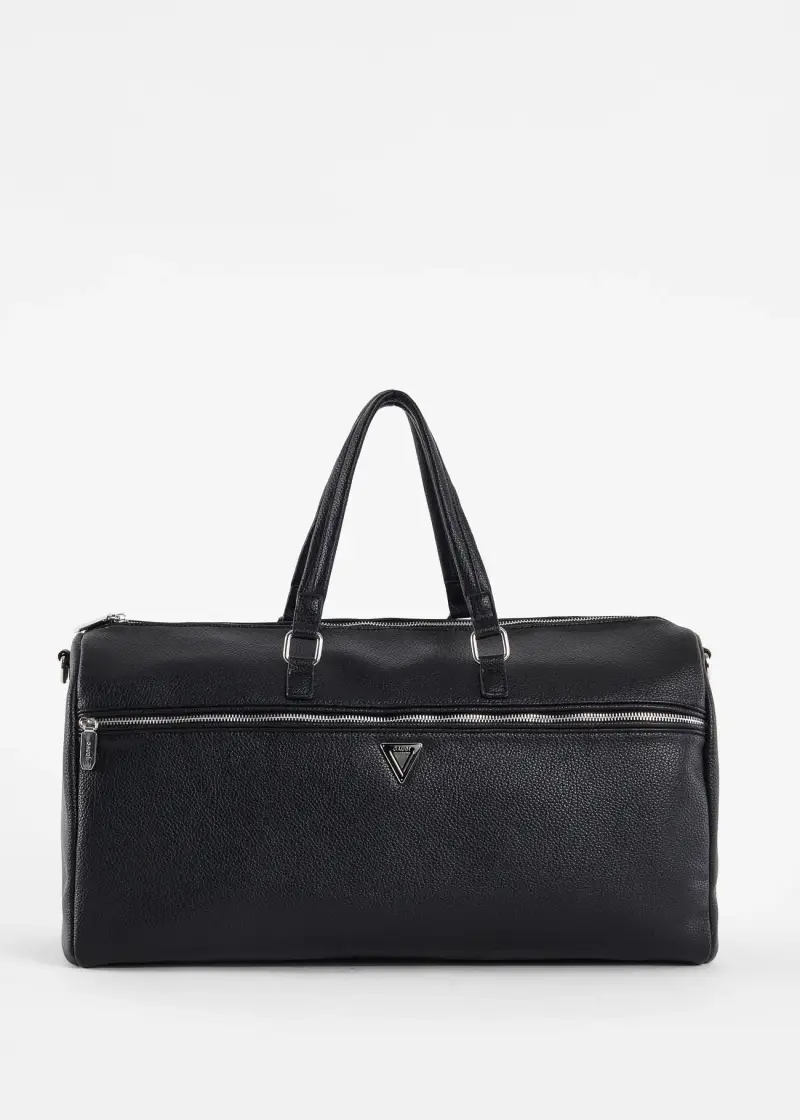 Fashion Borsone nero in similpelle Multicolore