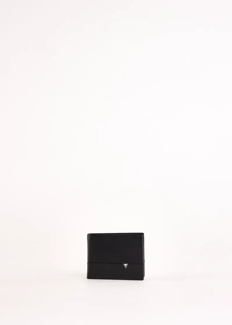 Fashion Portafoglio nero in pelle Multicolore