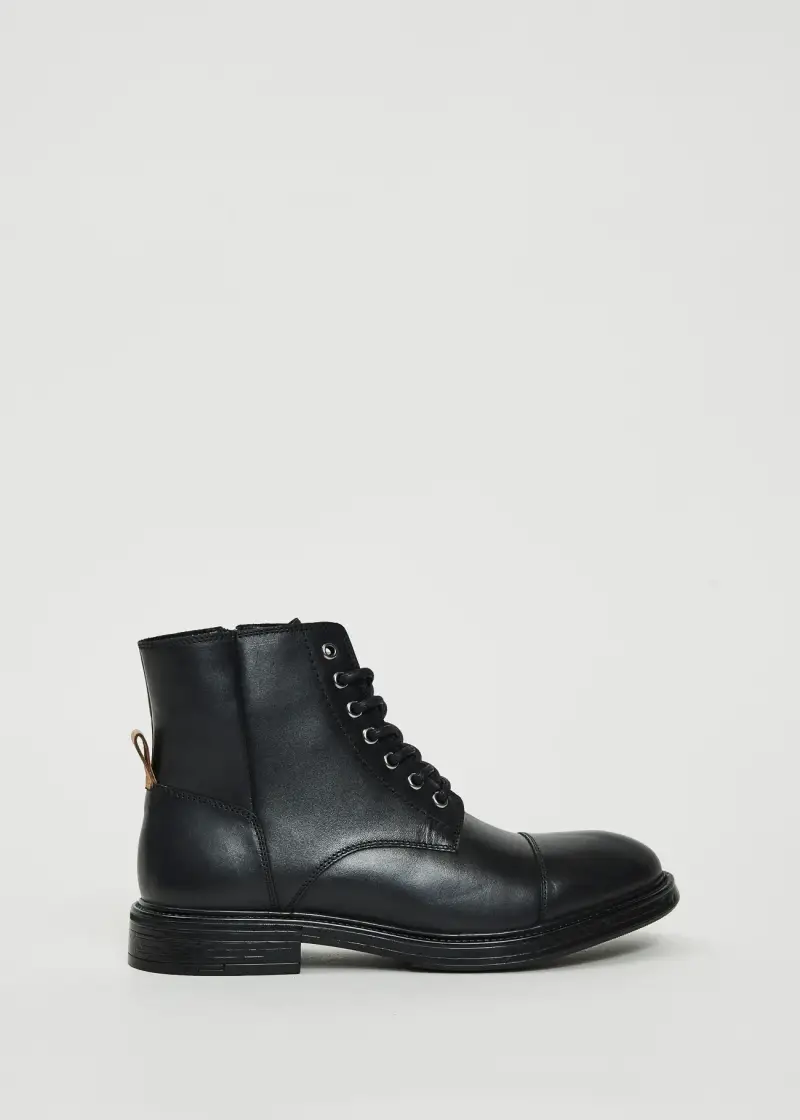 Fashion Tronchetto uomo in morbida pelle Multicolore