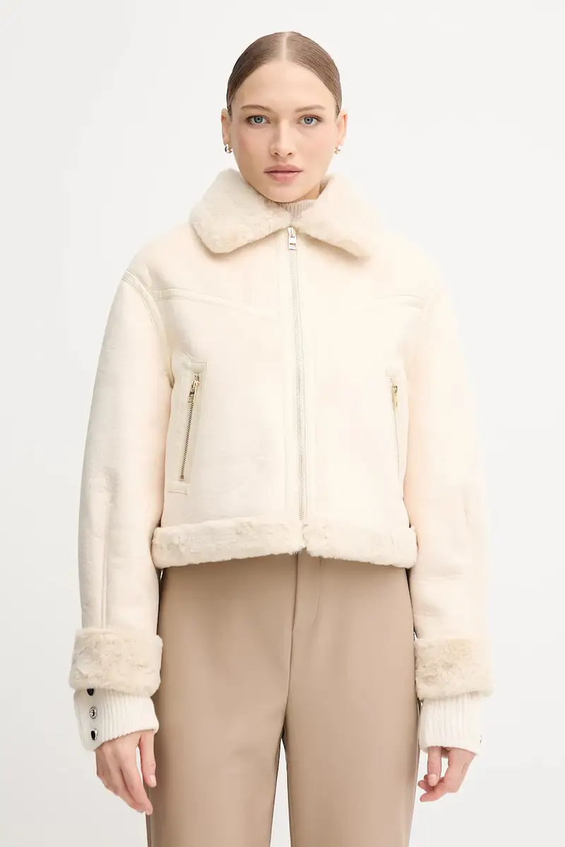 giacca colore beige 521BD39002