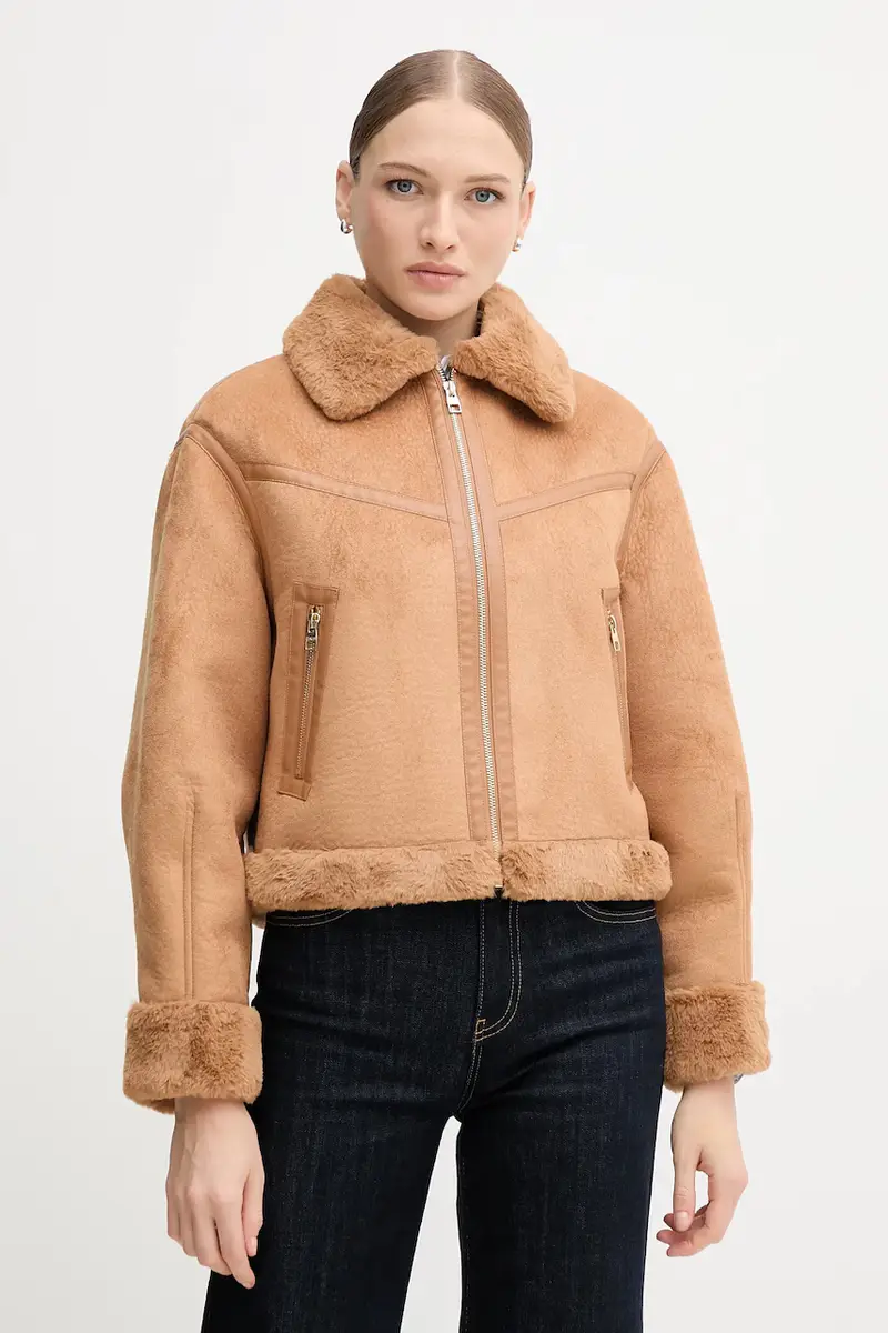 giacca colore marrone 521BD39002