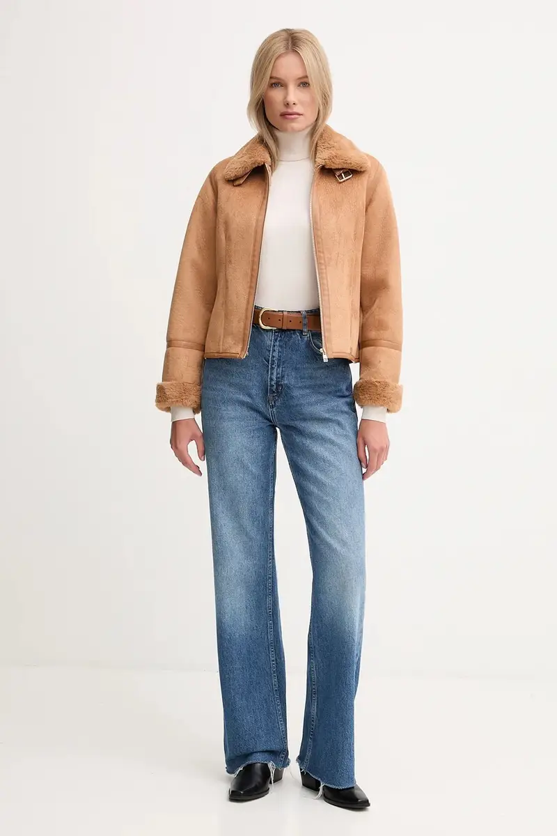 giacca colore marrone 521BD39003 miniatura 2