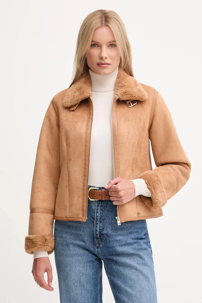 giacca colore marrone 521BD39003