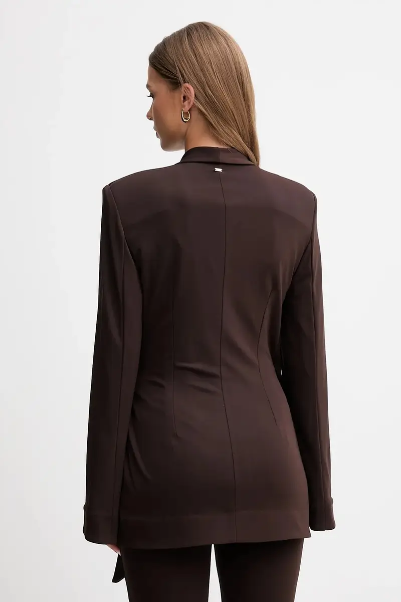 giacca colore marrone 521FD34005 miniatura 3