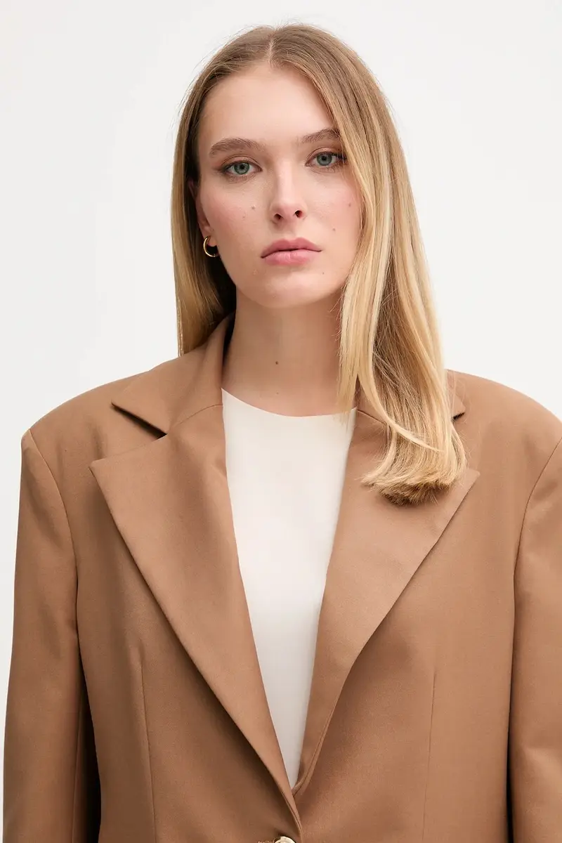 giacca colore marrone 521FD35022 miniatura 4