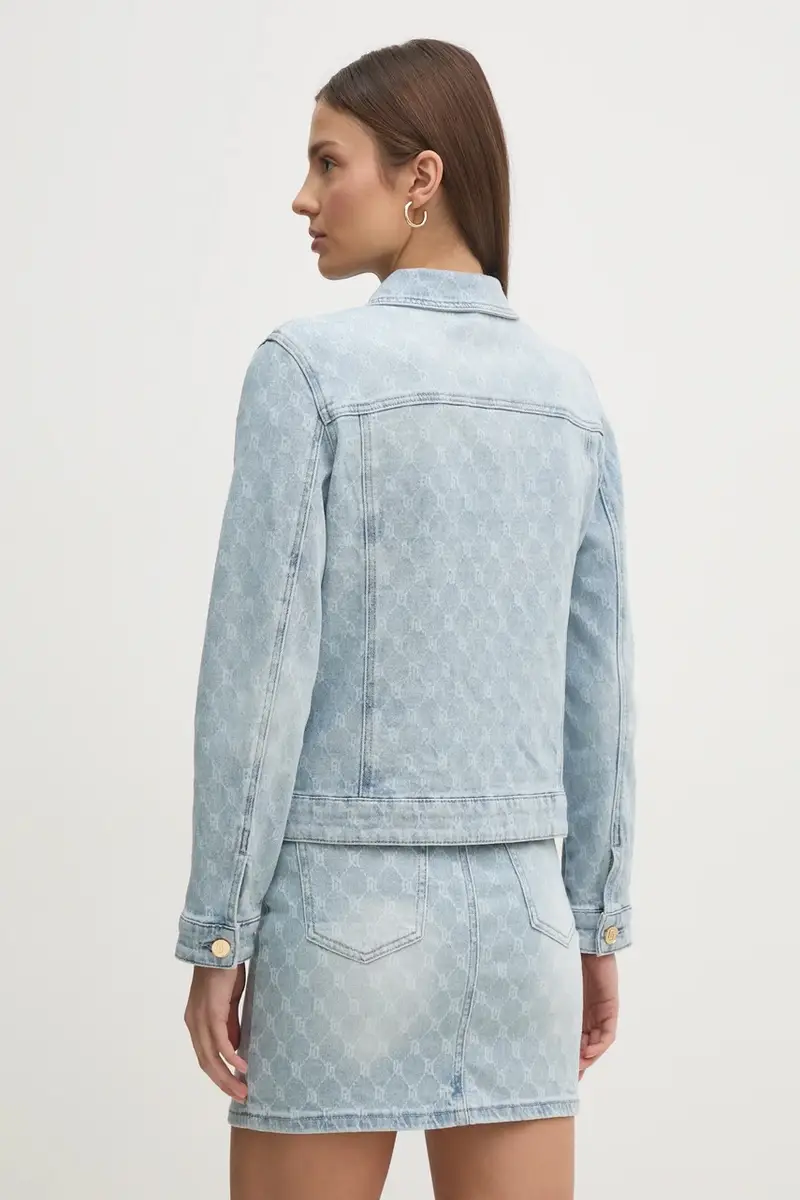 giacca di jeans colore blu 511BD36002 miniatura 3