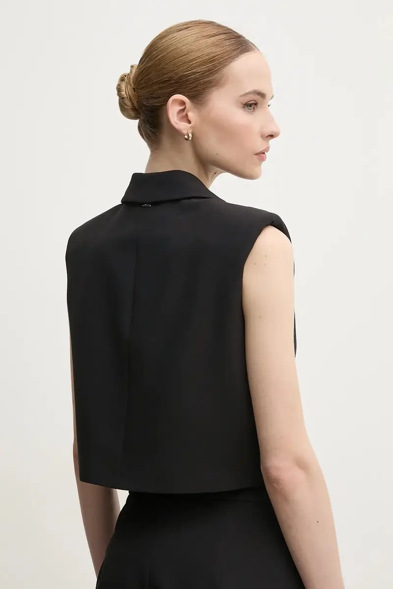gilet colore nero 511FD35015 miniatura 3