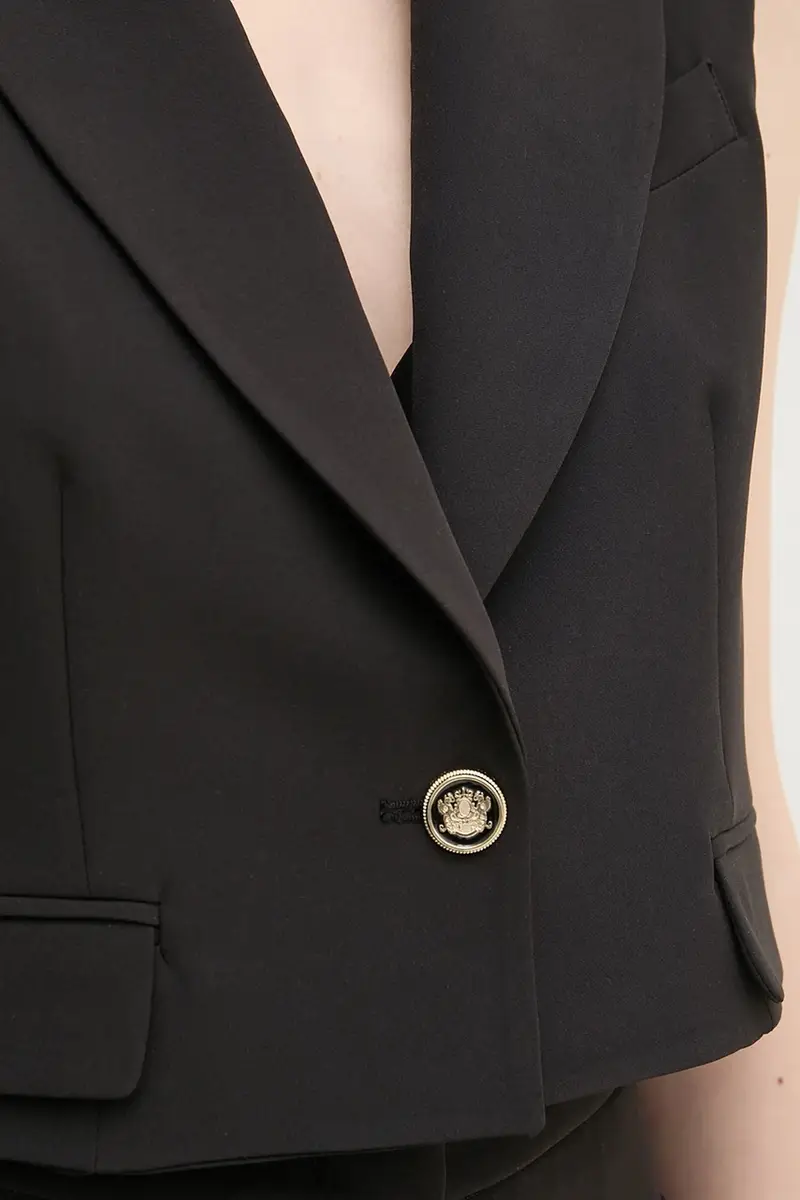 gilet colore nero 511FD35015 miniatura 5