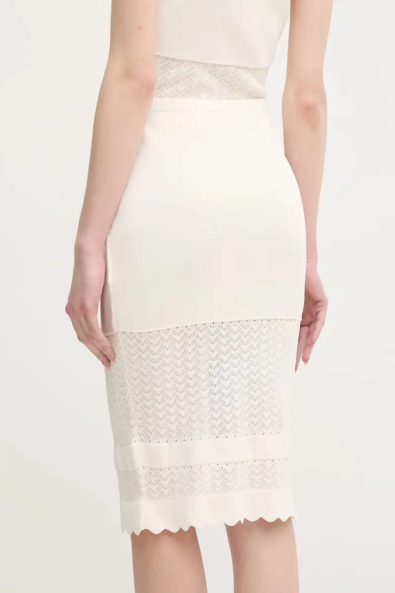 gonna colore beige 511FD73005 miniatura 3