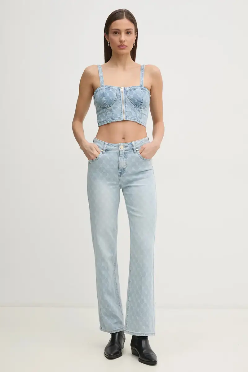 Gaudi Jeans Donna Blu 3312402 miniatura 2