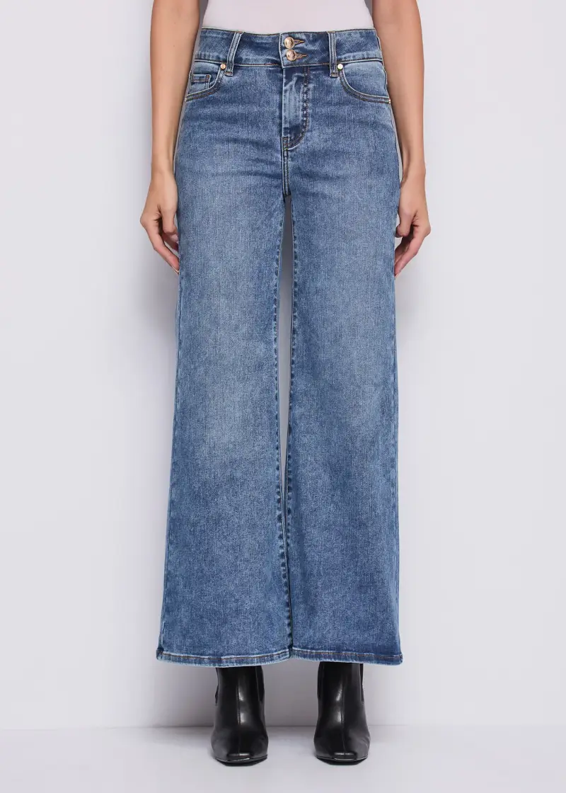 Jeans Jeans da donna in cotone used Multicolore