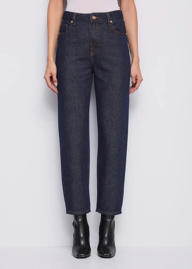 Jeans Jeans da donna in misto cotone Multicolore