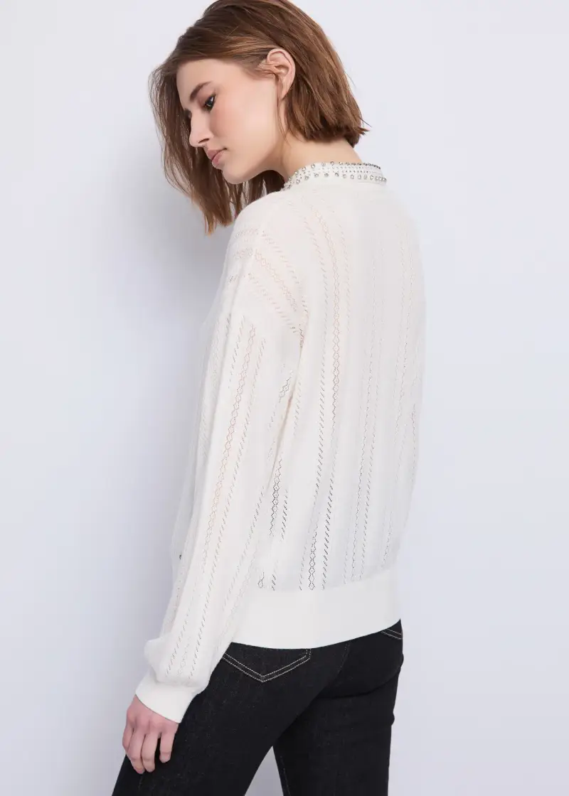 Gaudi Jeans Donna Bianco 4378022 miniatura 2