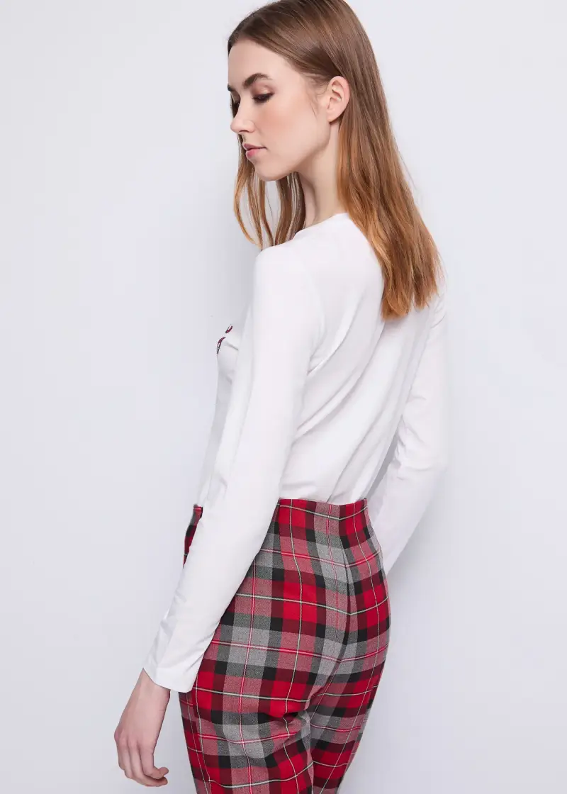 Gaudi Jeans Donna Bianco 4378026 miniatura 2