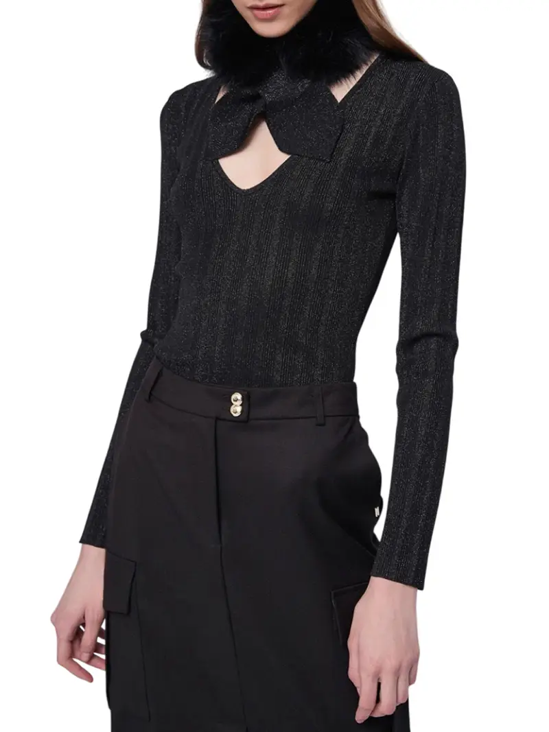 maglia gaudi da donna - nero