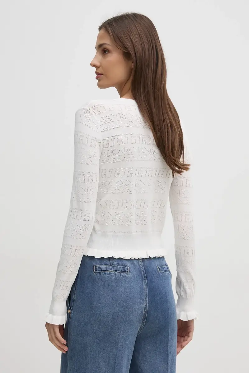 maglione donna colore beige 511BD53020 miniatura 3