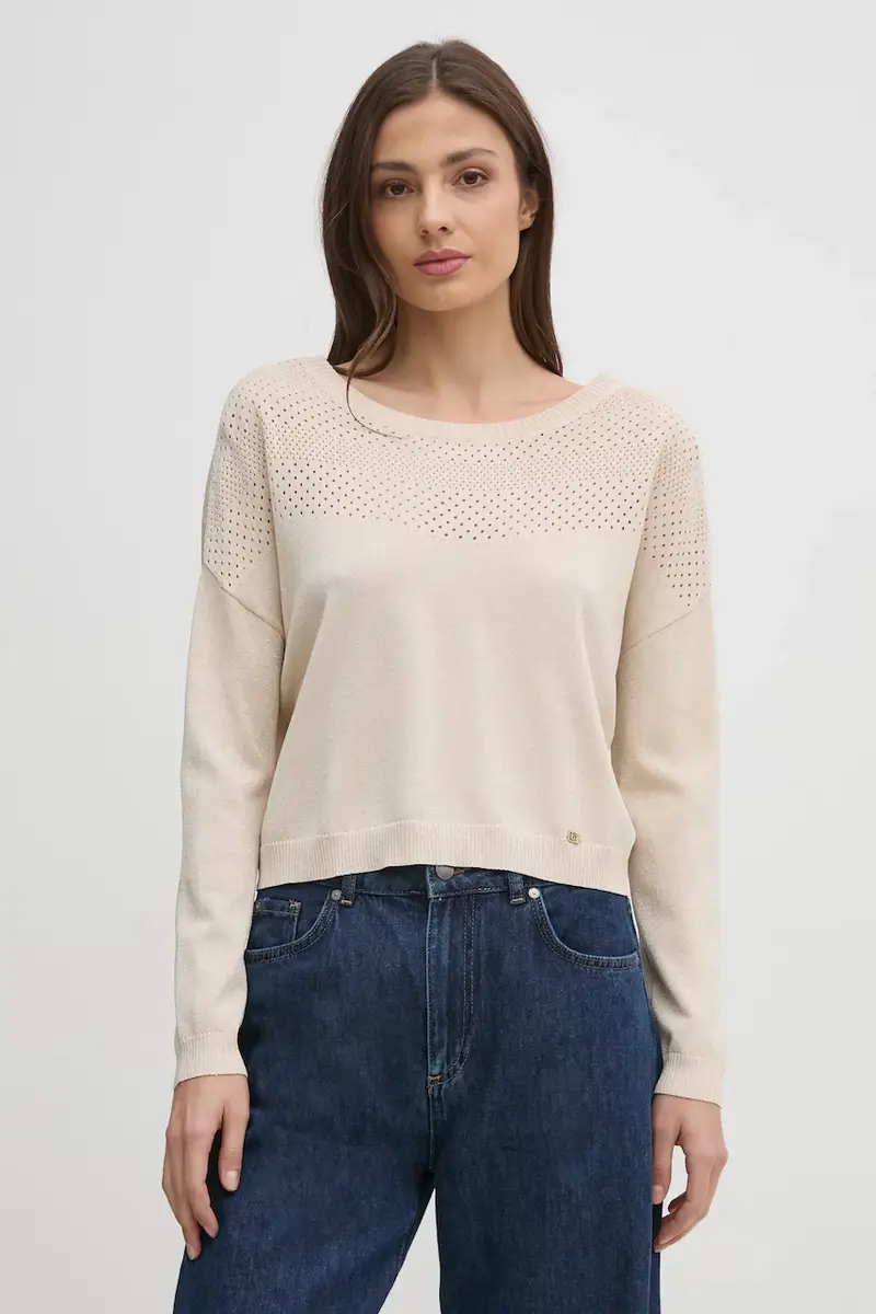 maglione donna colore beige 511BD53021