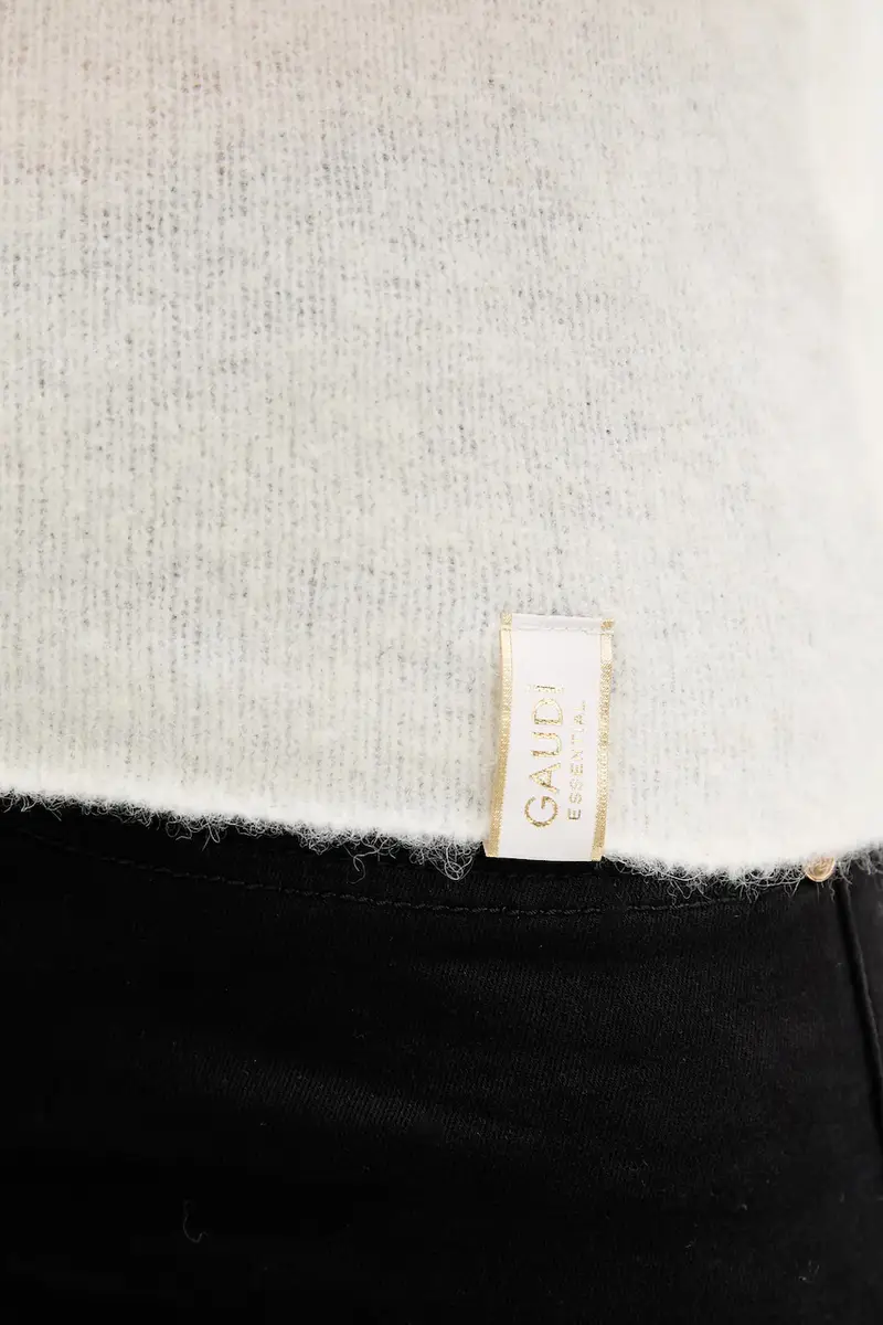 maglione donna colore beige 521FD53009 miniatura 5