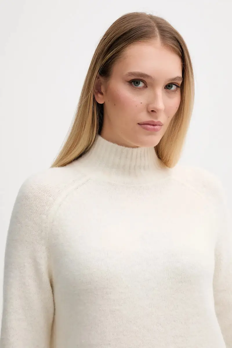 maglione donna colore beige 521FD53011 miniatura 4