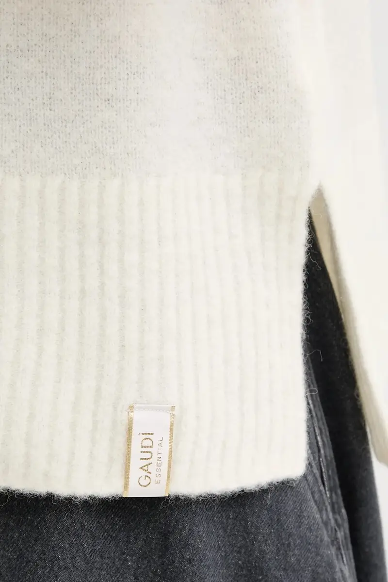 maglione donna colore beige 521FD53011 miniatura 5