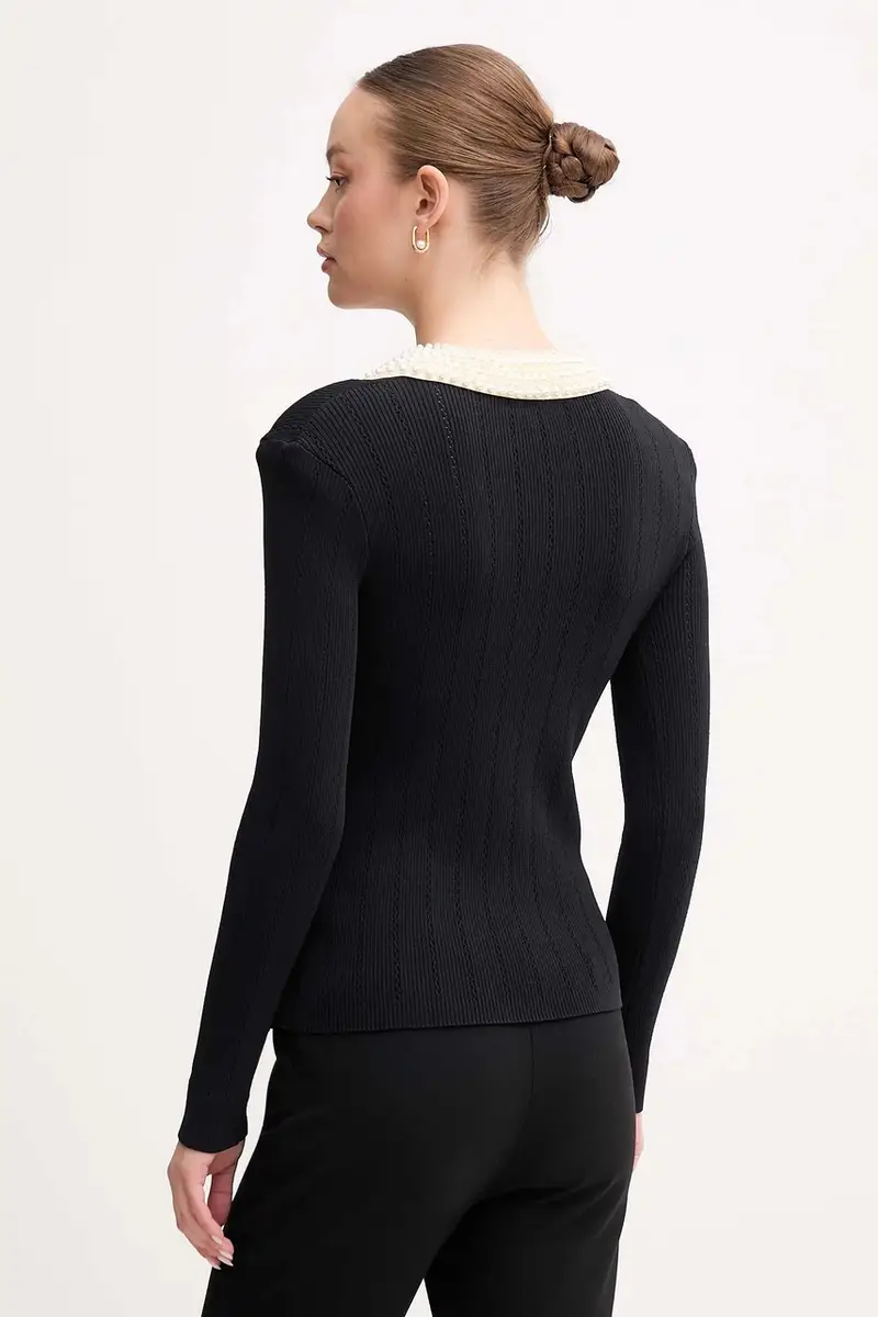 maglione donna colore nero 521FD53035 miniatura 3