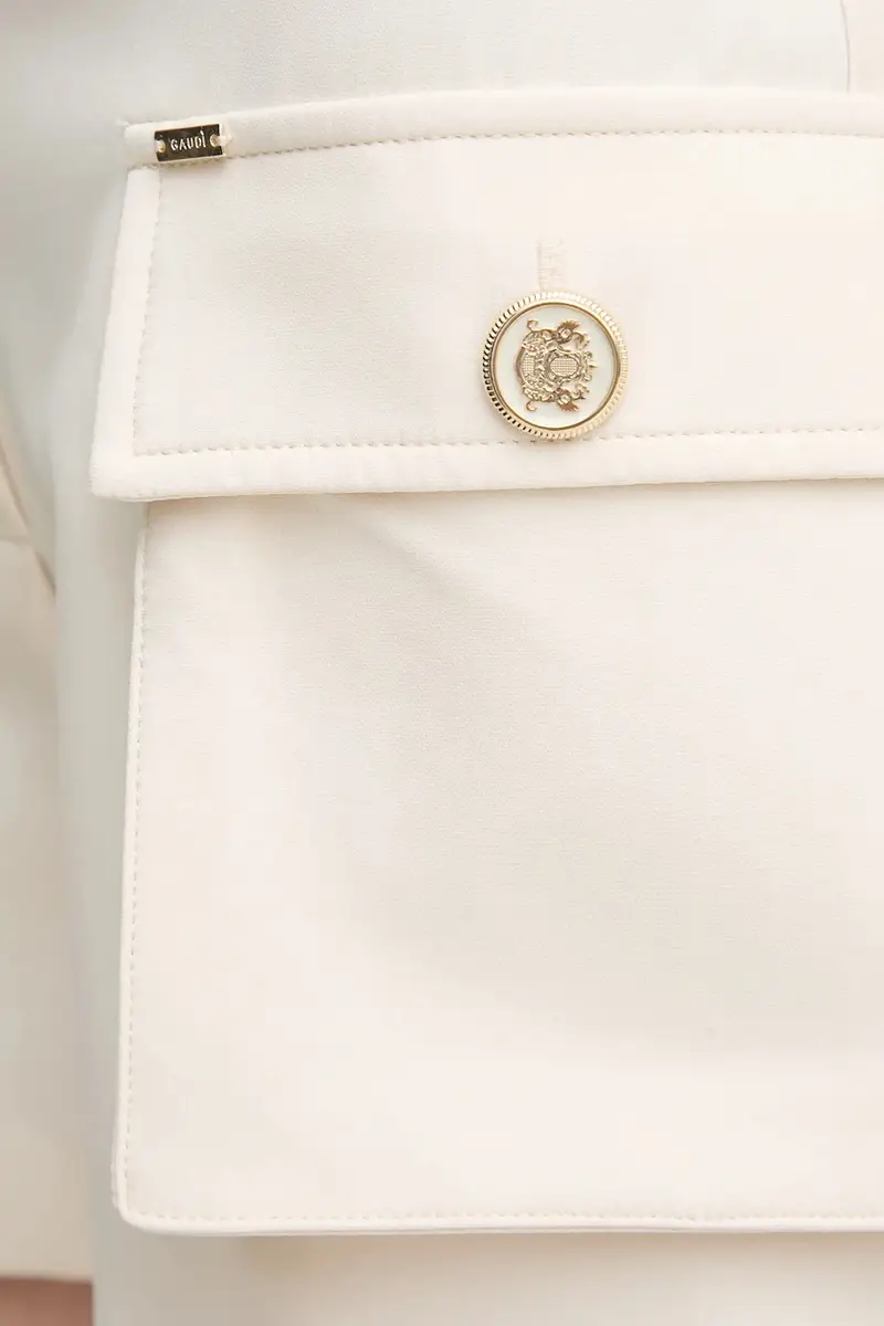 pantaloncini donna colore beige 511FD25023 miniatura 4