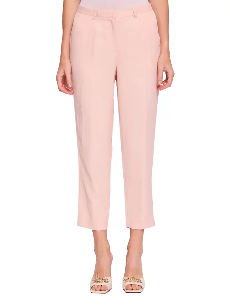pantalone chino gaudi da donna - rosa
