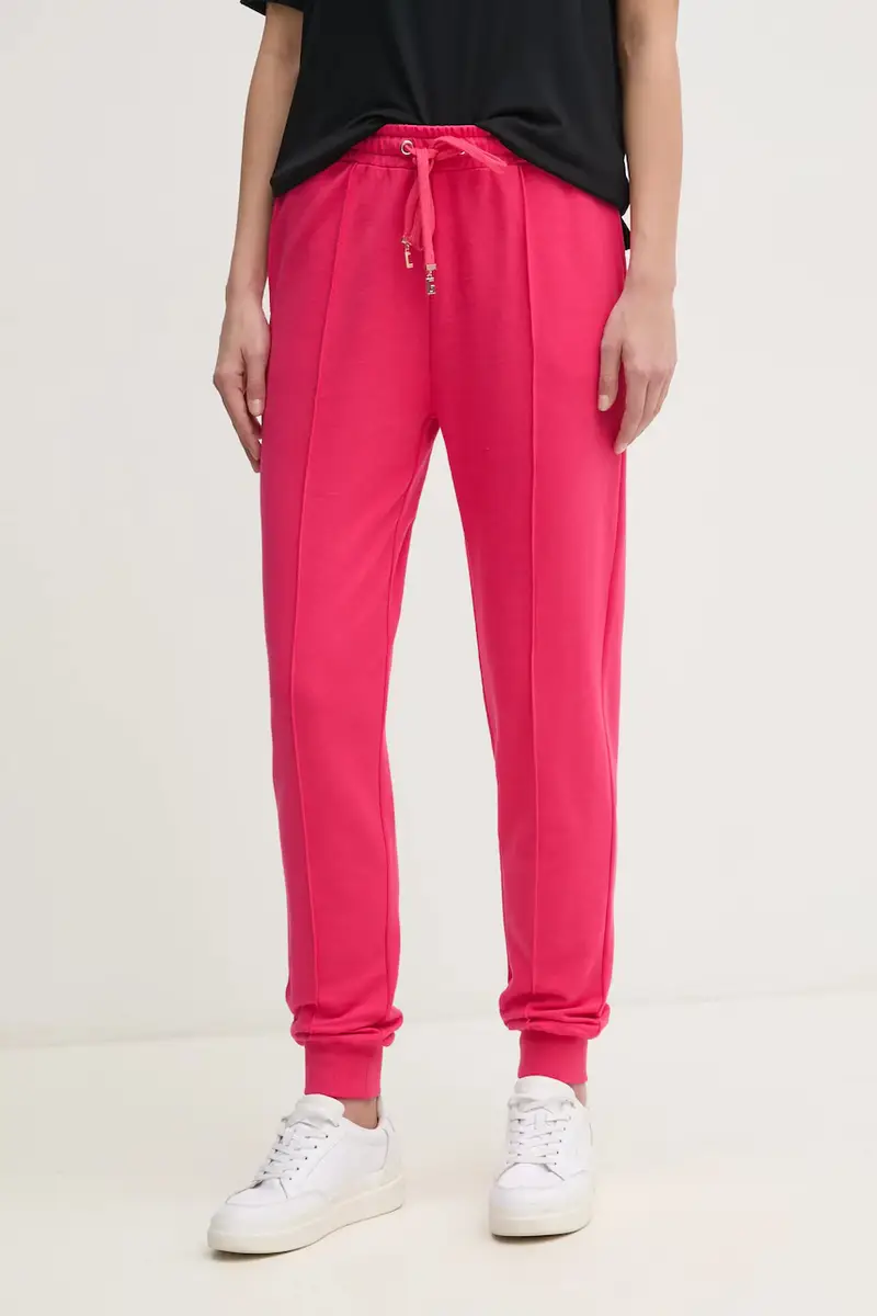 pantaloni della tuta donna colore rosa 511BD24004