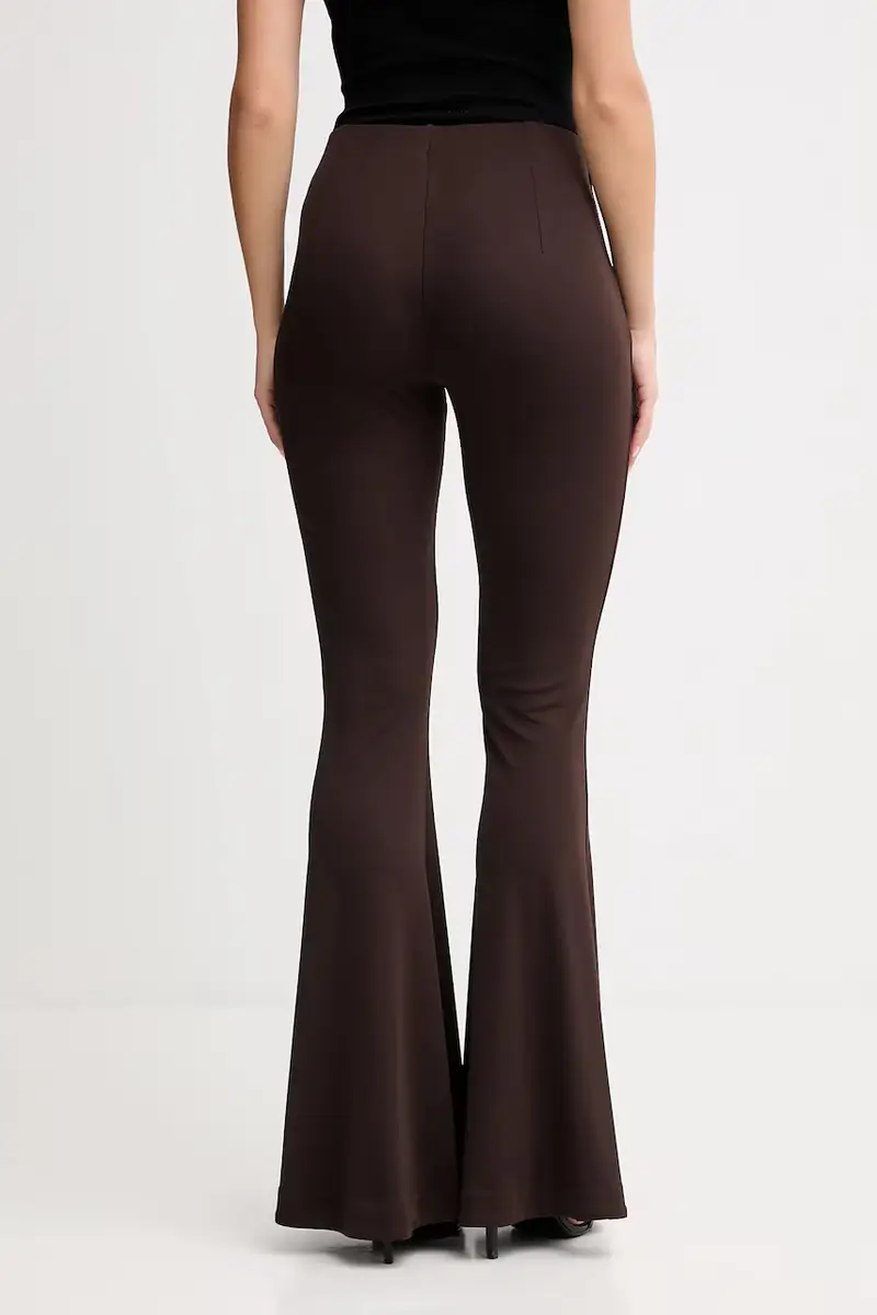 pantaloni donna colore marrone 521FD24005 miniatura 3